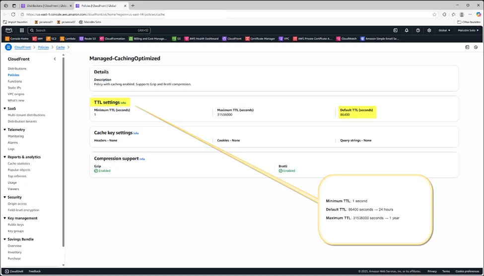 CloudFront TTL Screenshot 3